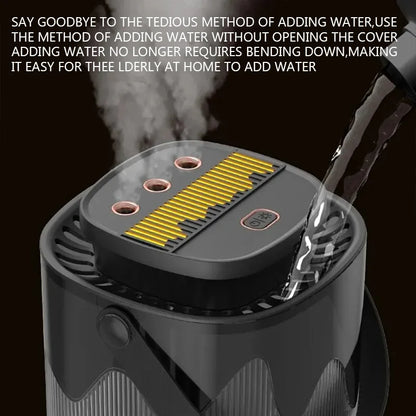 PREMIUM (LIMITED) 3L Large Capacity Air Humidifier USB Cool Mist Essential Oil Diffuser with Heavy Fog Aroma Maker for Home Office