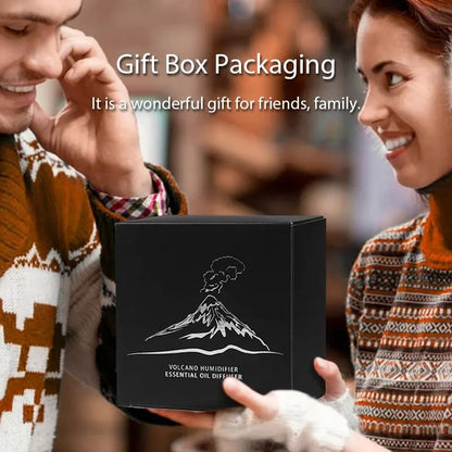 130ml USB Portable Air Humidifier with Color Flame Night Light