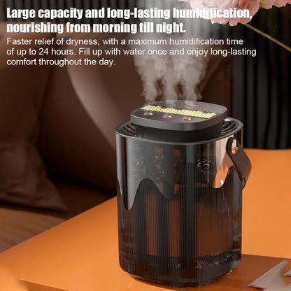 PREMIUM (LIMITED) 3L Large Capacity Air Humidifier USB Cool Mist Essential Oil Diffuser with Heavy Fog Aroma Maker for Home Office