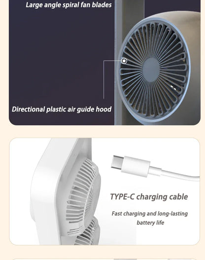 Turbo Exhaust Fans Powerful Multifunctional Living Room Small Silent Fan Remote Control Kitchen Wireless Household Power Tools