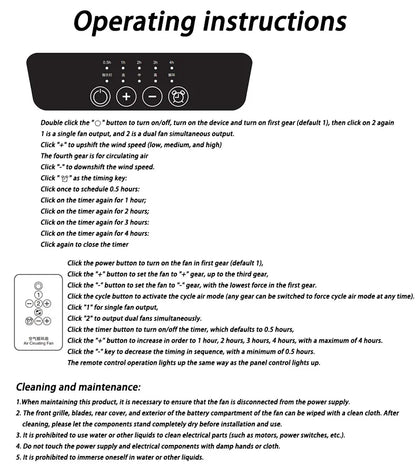 Turbo Exhaust Fans Powerful Multifunctional Living Room Small Silent Fan Remote Control Kitchen Wireless Household Power Tools