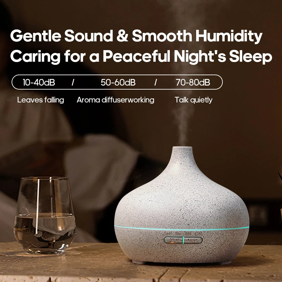 300ml Wood Grain Aromatherapy Diffuser